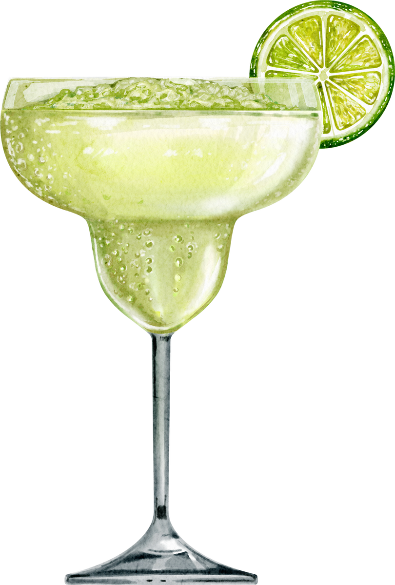 Margarita Cocktail Illustration